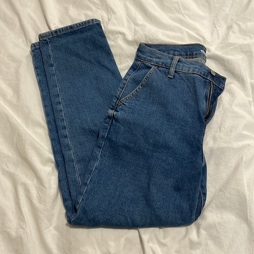 Extra High-Waisted Sky Hi Straight Workwear Jeans for Women